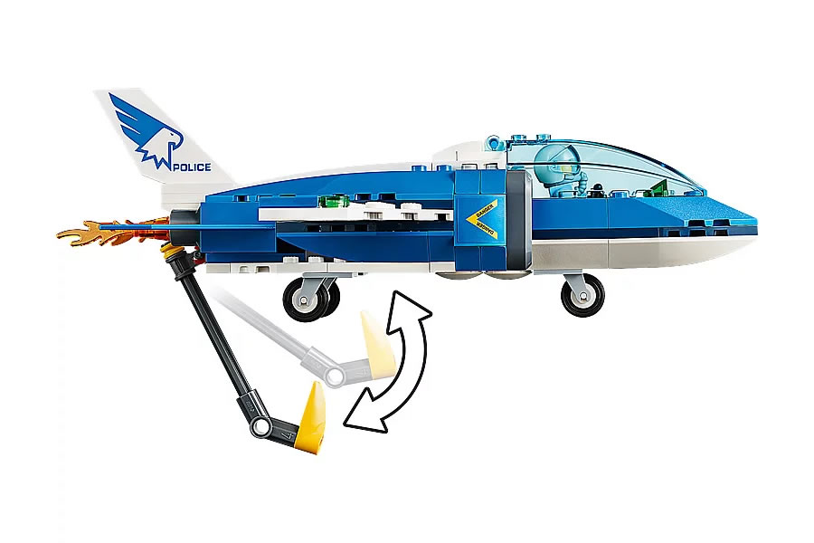 LEGO City 60208 Sky Police Parachute Arrest