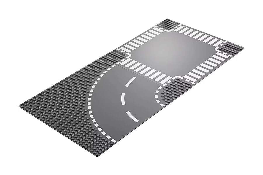 LEGO City 60237 Curve & Crossroad