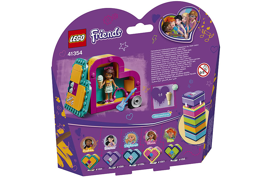 LEGO Friends 41354 Andrea's Heart Box