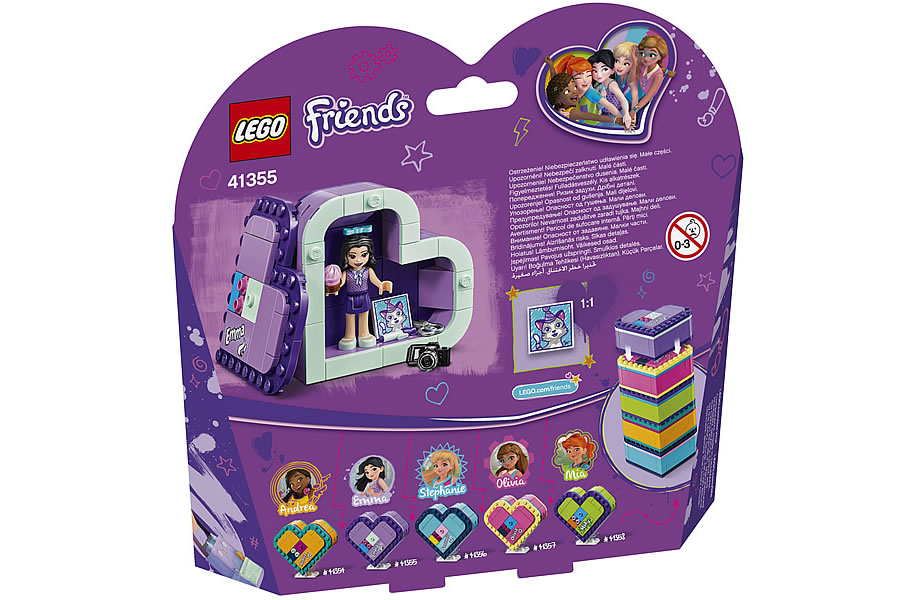 LEGO Friends 41355 Emma's Heart Box