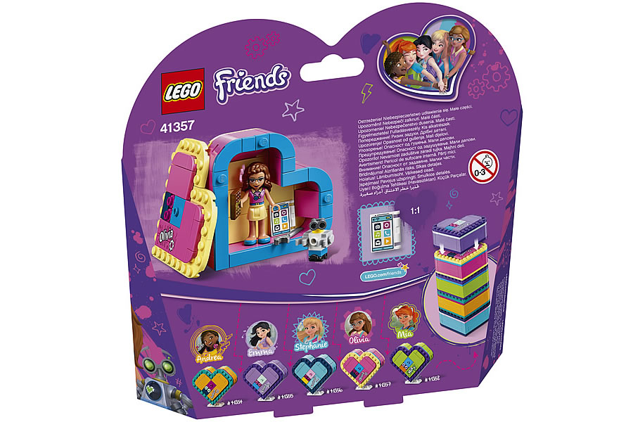 LEGO Friends 41357 Olivia's Heart Box