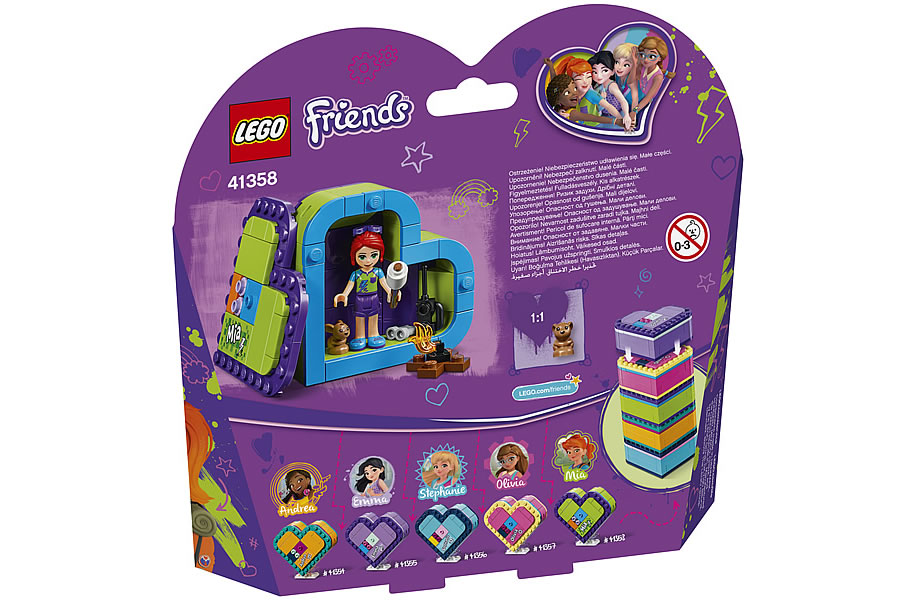 LEGO Friends 41358 Mia's Heart Box