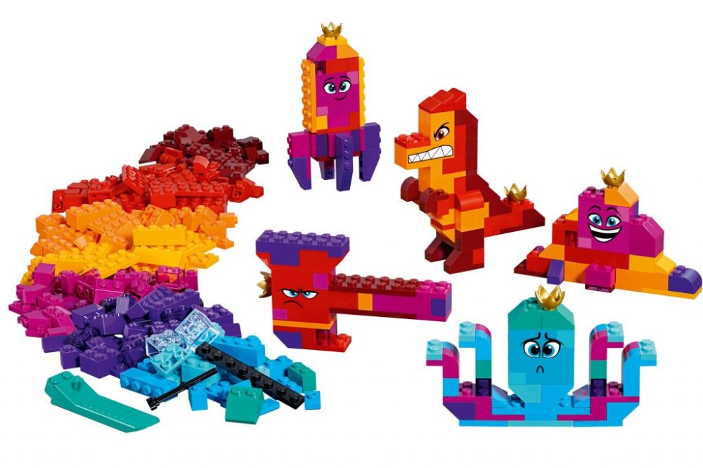 The LEGO Movie 2 70825 Queen Watevra Wa’Nabi’s Build Whatever Box