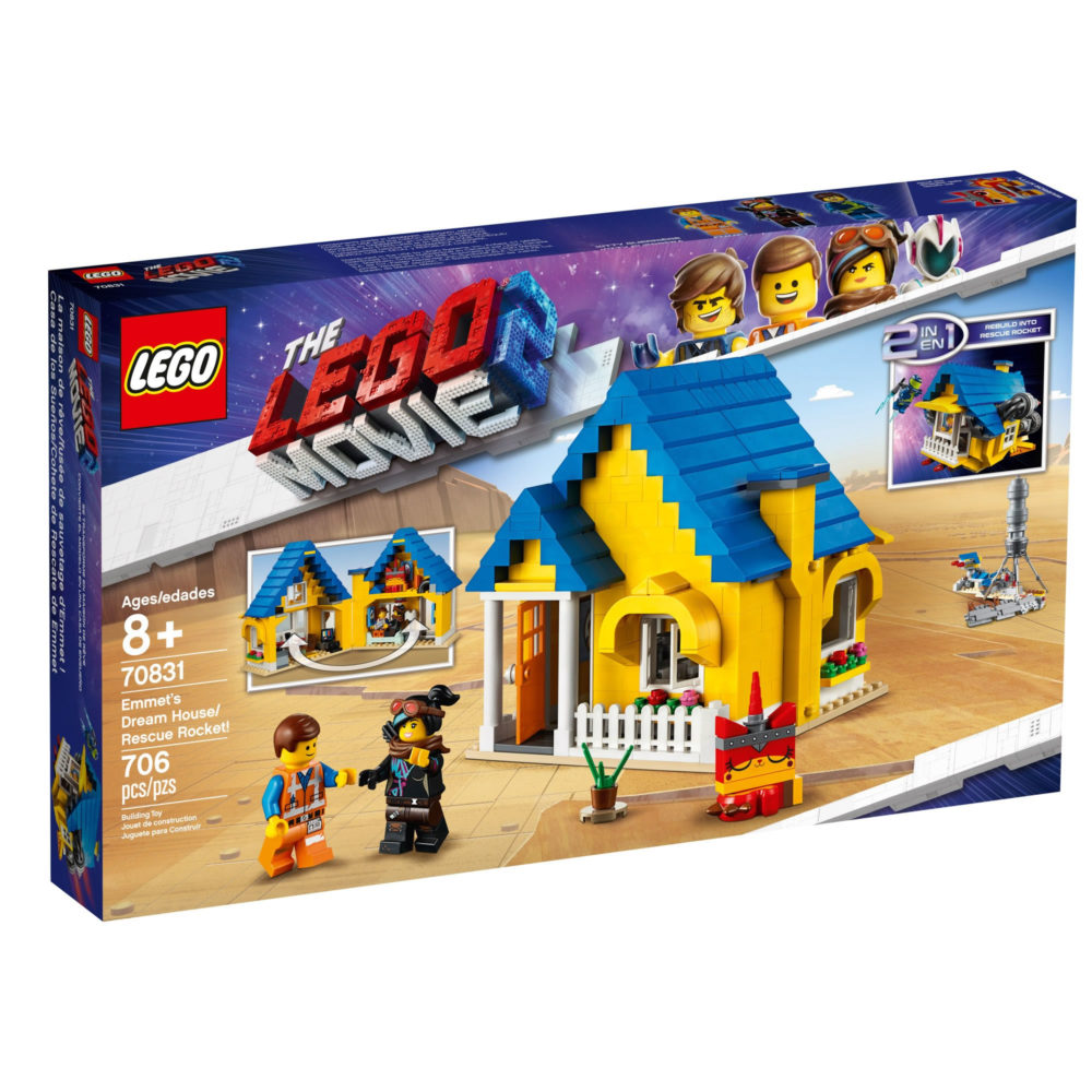 The LEGO Movie 2 70831 Emmet's Dream House / Rescue Rocket