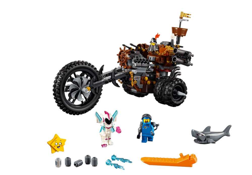 The LEGO Movie 2 70834 MetalBeard's Heavy Metal Motor Trike