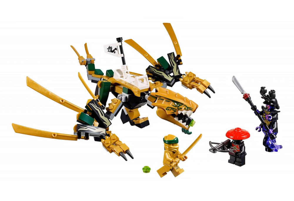 LEGO Ninjago 70666 Golden Dragon