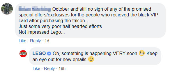 LEGO Black VIP