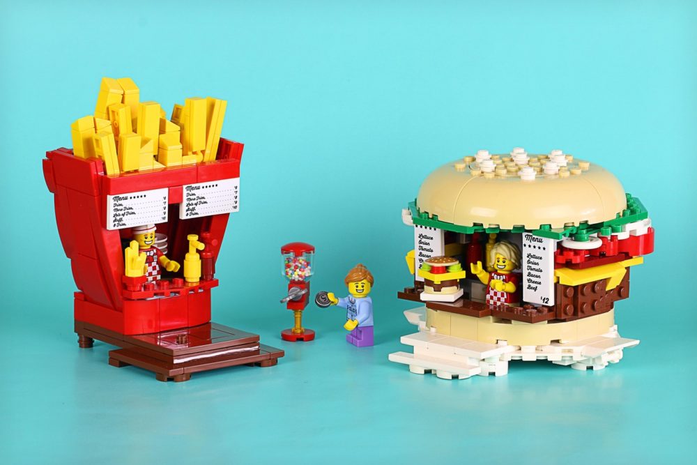 LEGO Ideas Food Stand Diners