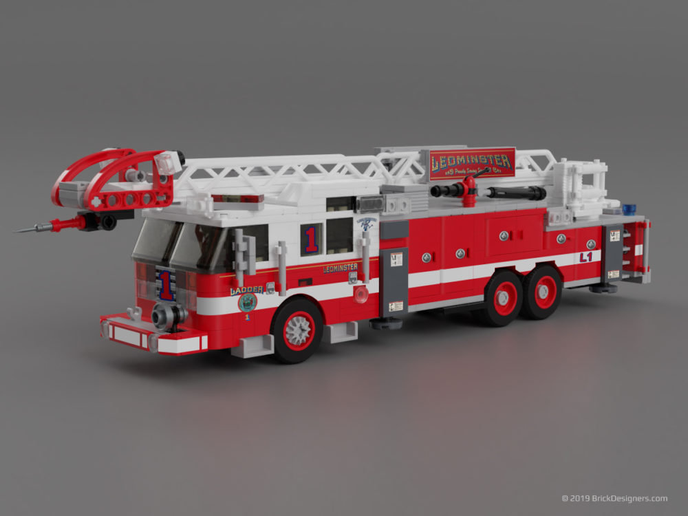 LEGO 2016 Pierce Rear Mount Aerial
