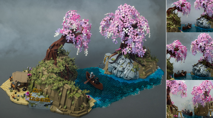 [MOC] LEGO Alfheim (God of War) – Marius Herrmann