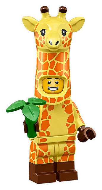 LEGO Movie 2 CMF Giraffe Guy