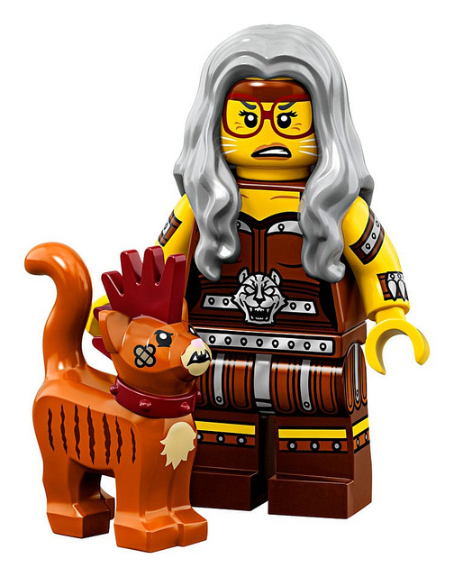 LEGO Movie 2 CMF Sherry Scratchen-Post & Scarfield