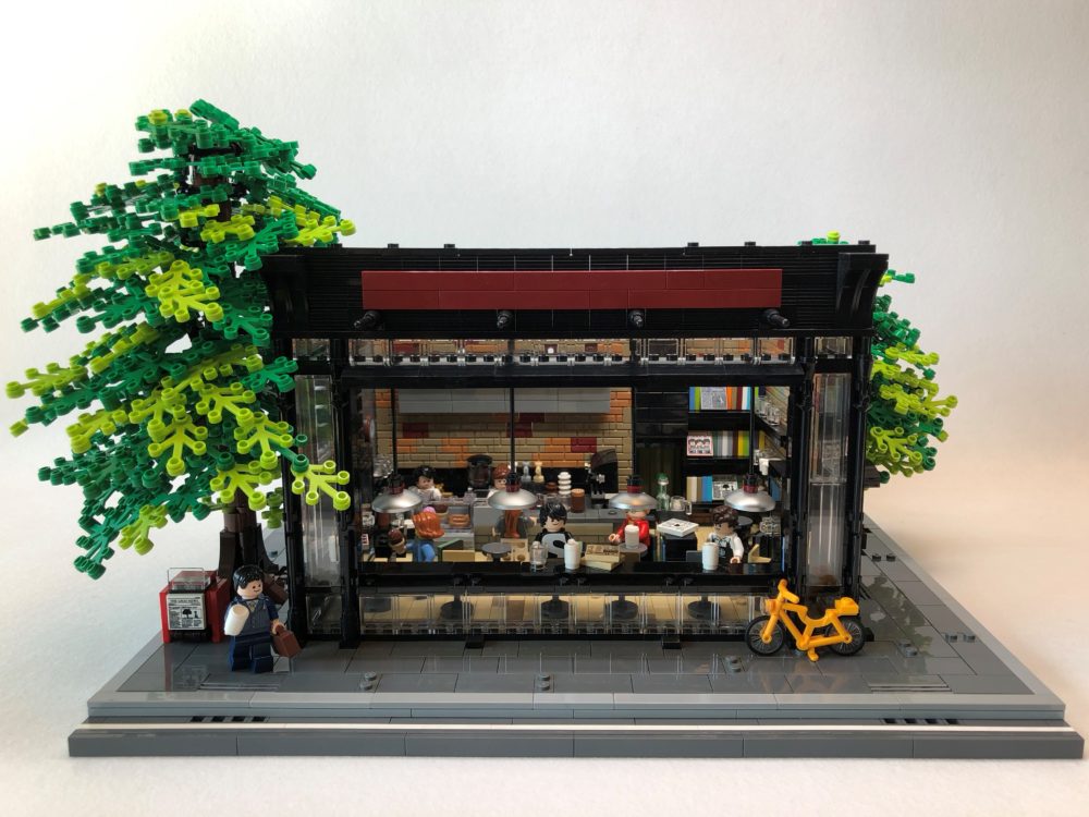 LEGO Ideas Book Cafe in Early Summer