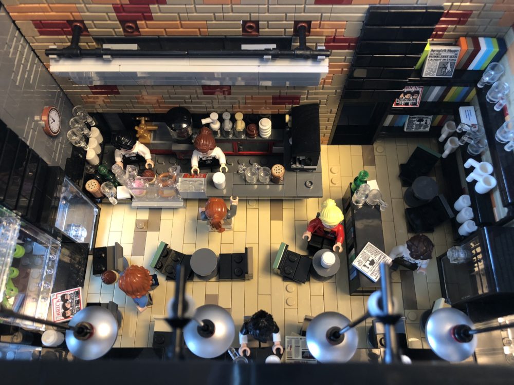 LEGO Ideas Book Cafe in Early Summer