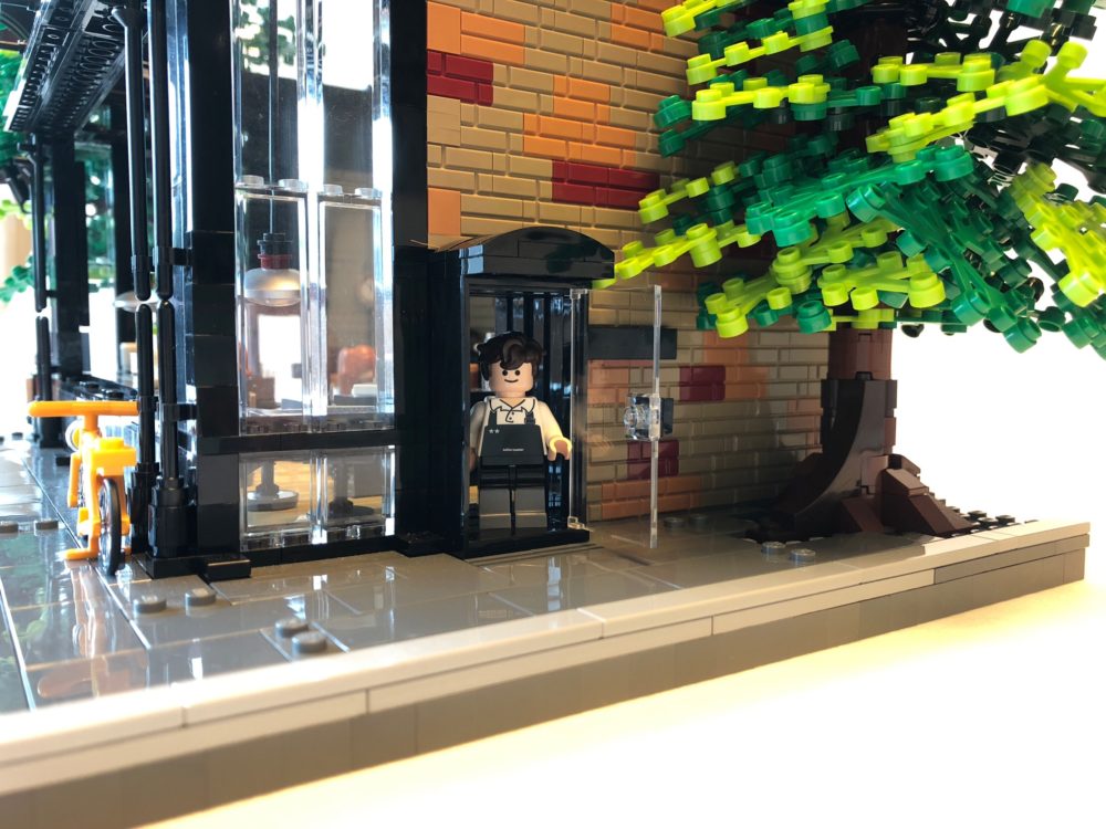 LEGO Ideas Book Cafe in Early Summer