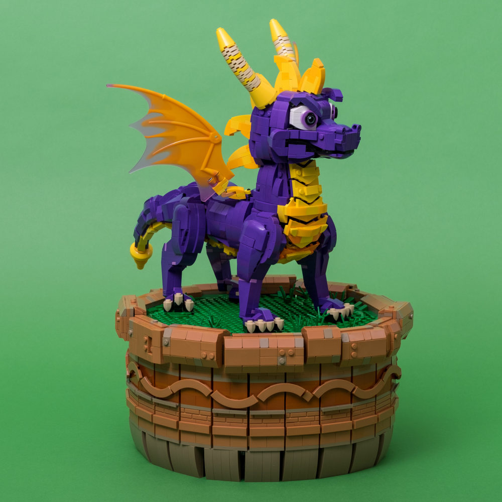 MOC LEGO Spyro The Dragon Bouwsteentjes info MOC LEGO Spyro The Dragon Bouwsteentjes info