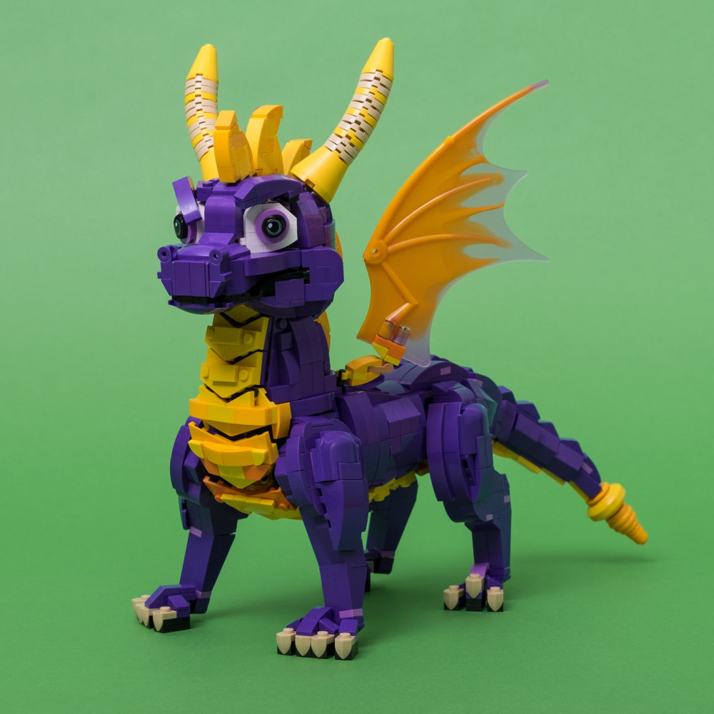 MOC LEGO Spyro The Dragon Bouwsteentjes info MOC LEGO Spyro The Dragon Bouwsteentjes info