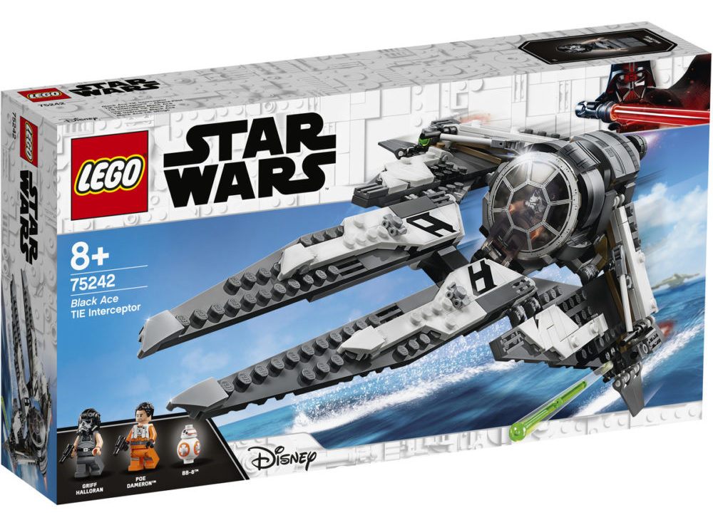 LEGO Star Wars 75242 Black Ace TIE Interceptor