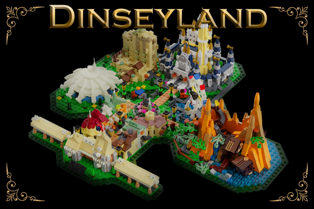 LEGO Ideas Disneyland Map
