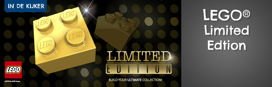 LEGO Limited Edition banner