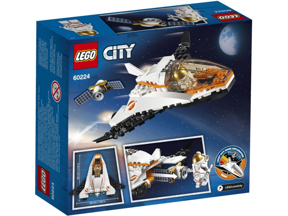 LEGO City 60224 Satellite Transport