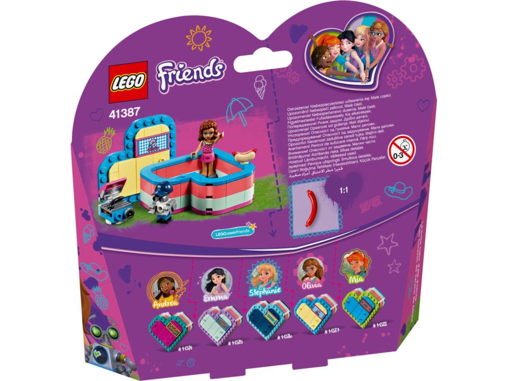 LEGO Friends 41387 Olivia's Summer Box