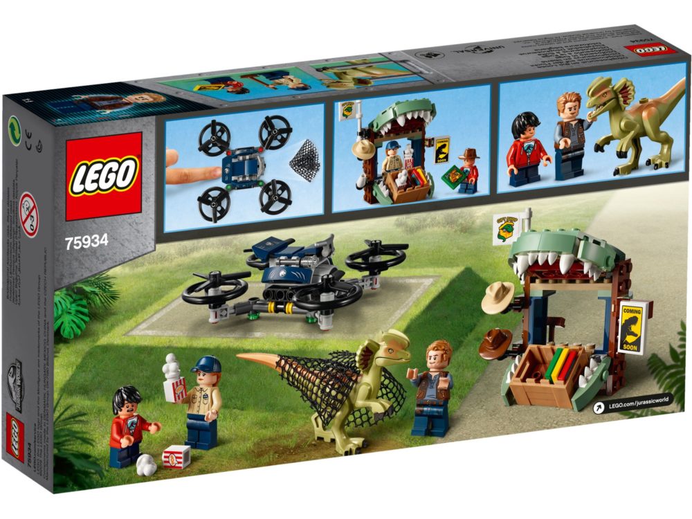 LEGO Jurassic World 75934 Dilophosaurus on the Loose