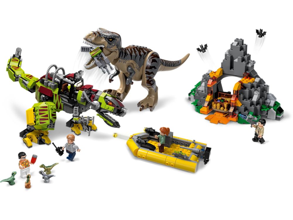 LEGO Jurassic World 75938 T. rex vs Dino-Mech Battle