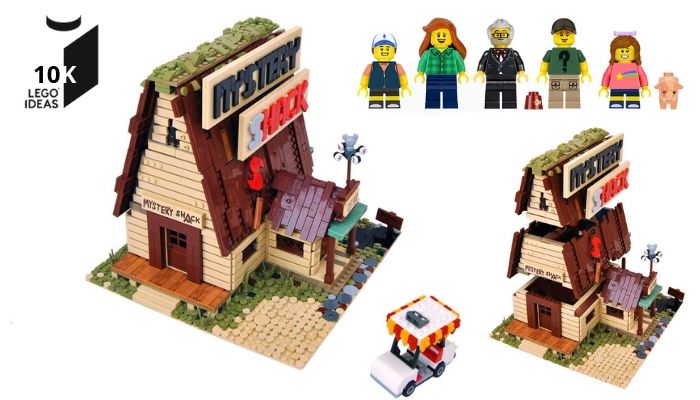 [Nieuws] LEGO Ideas Gravity Falls Mystery Shack bereikt 10.000 supporters