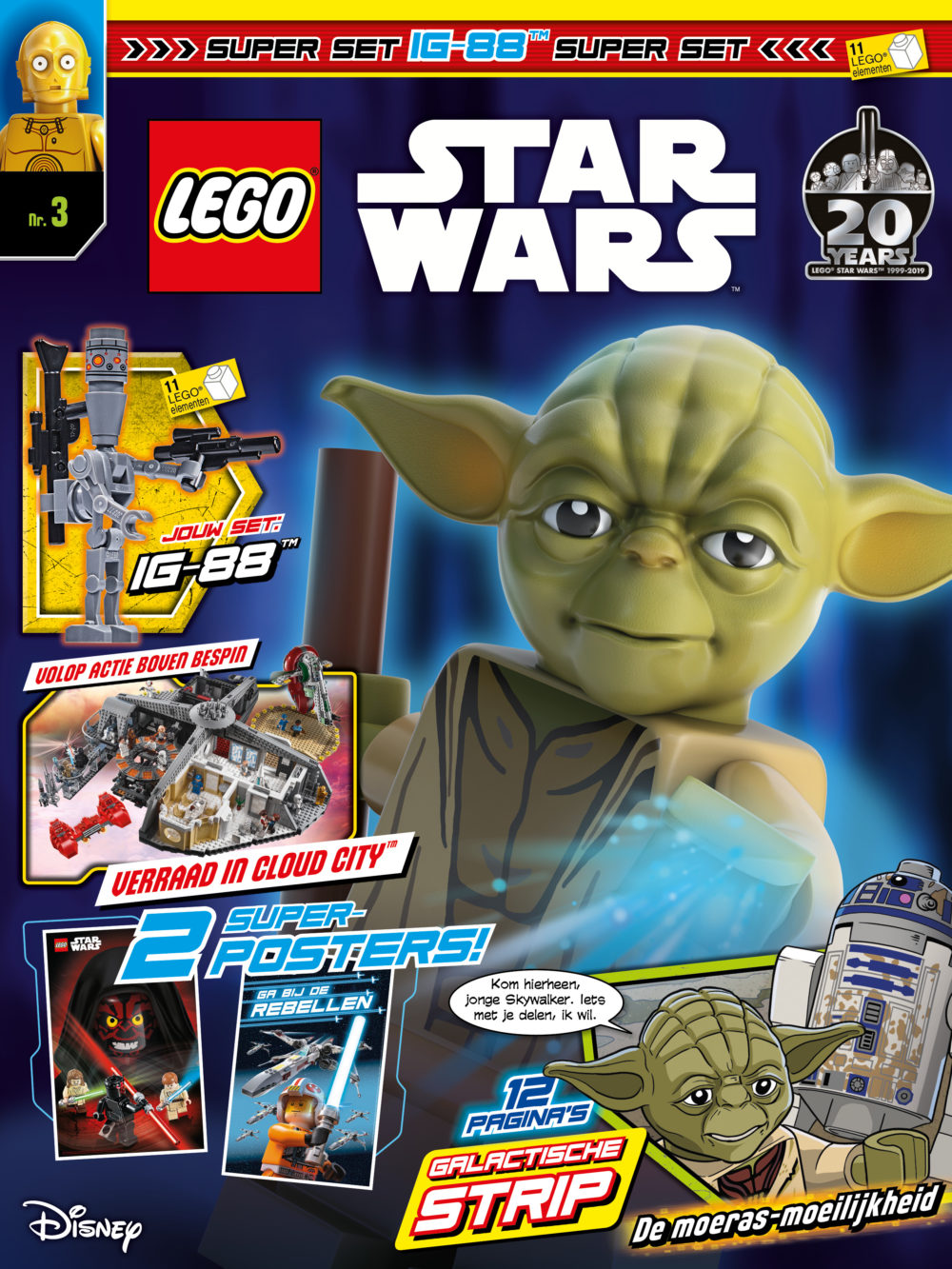 LEGO Star Wars magazine nummer 3 2019