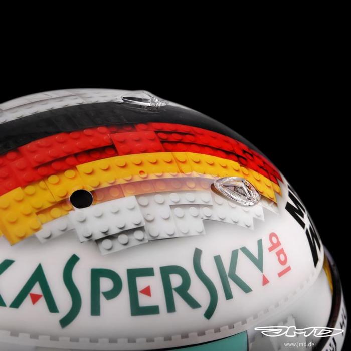 LEGO helm Sebastian Vettel