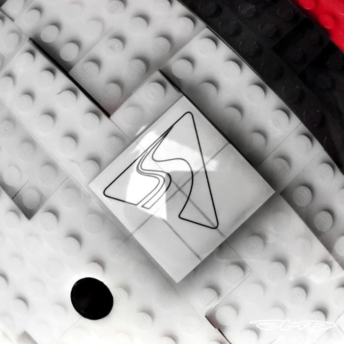 LEGO helm Sebastian Vettel
