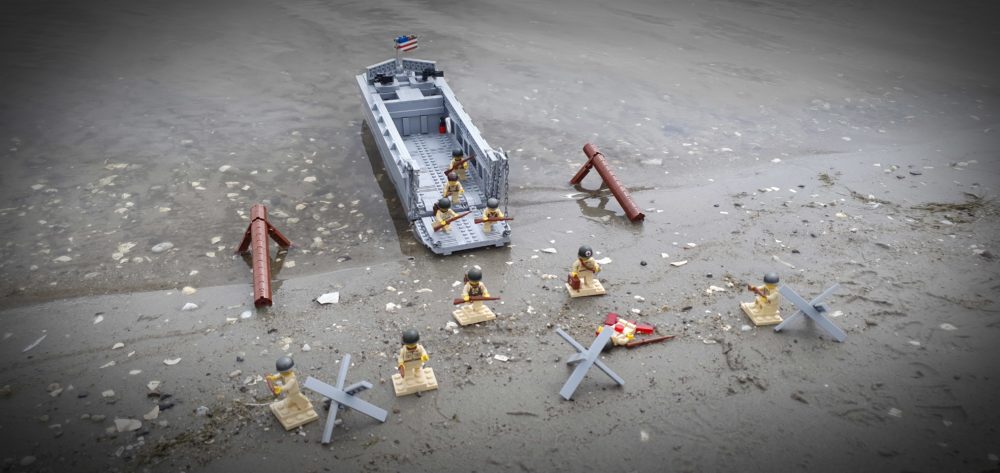 LEGO D-Day door Arjan Schuurman