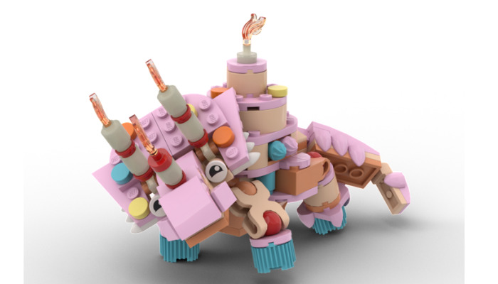 LEGO Genetically Modified Hybrid Dinosaur