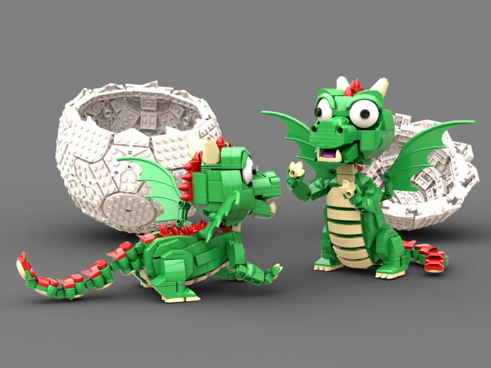 LEGO Ideas Baby Dragon