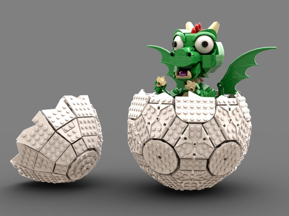 LEGO Ideas Baby Dragon