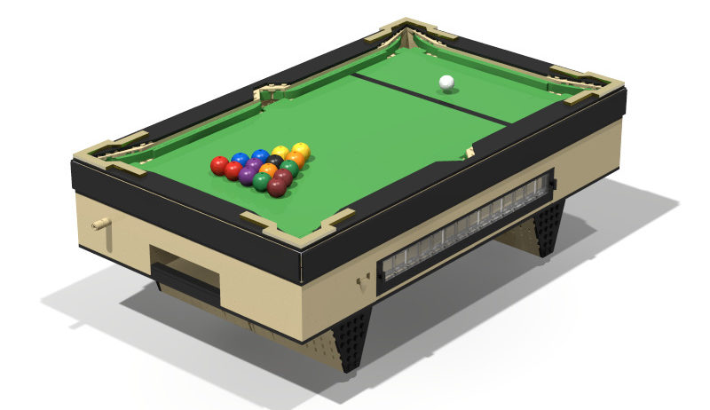 LEGO Ideas Functional Billiards Table