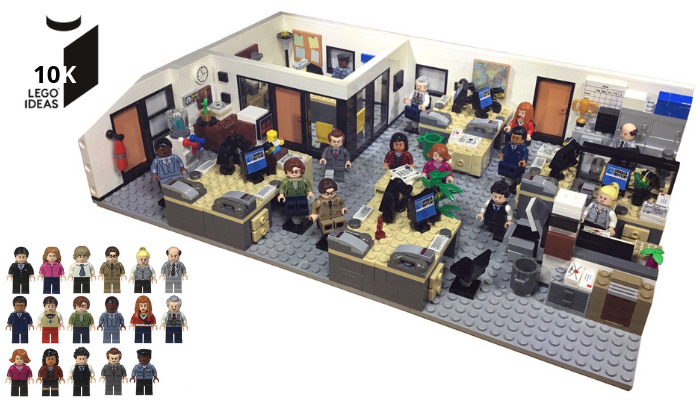 [Nieuws] LEGO Ideas The Office bereikt 10K supporters