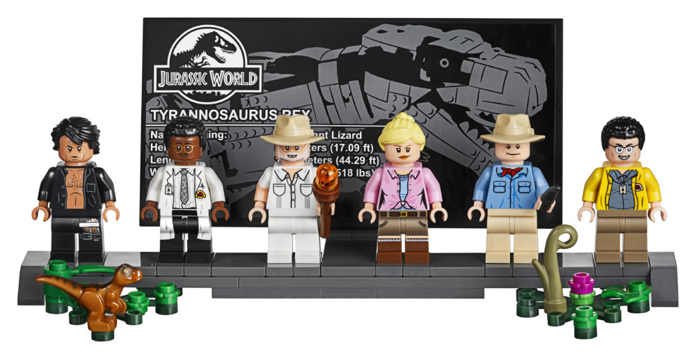 LEGO Jurassic World 75936 Jurassic Park T-rex Rampage - Minifigures