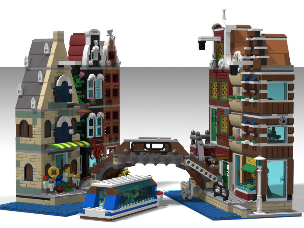 LEGO Ideas Amsterdam Canal