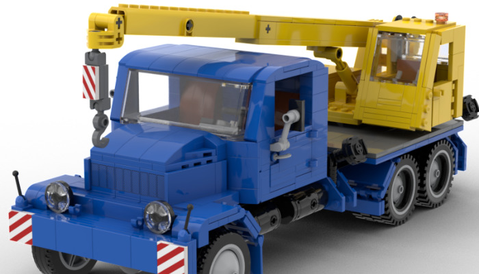 LEGO Ideas Praga V3S Crane