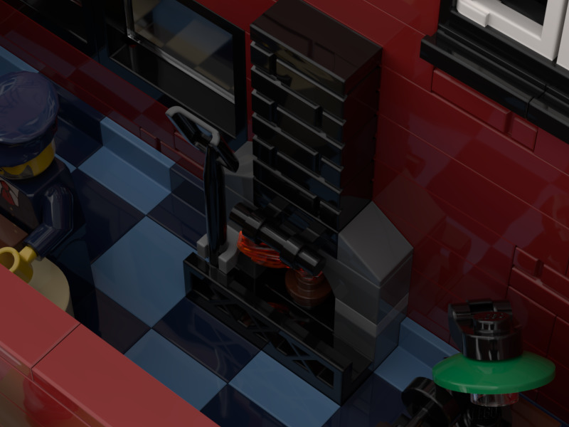 LEGO Ideas Vintage Bus Garage