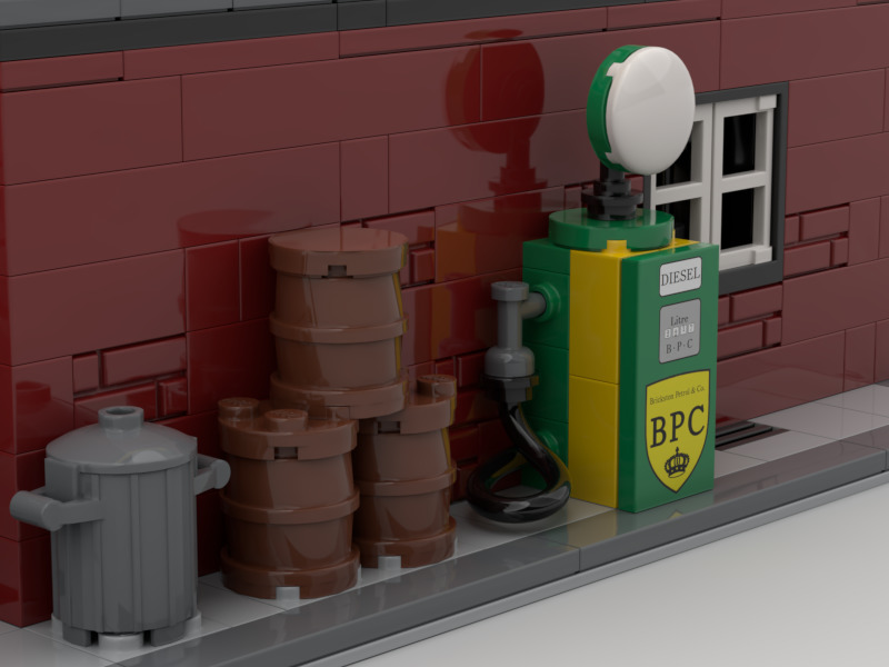 LEGO Ideas Vintage Bus Garage
