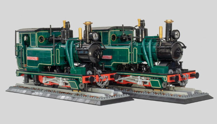 [MOC] LEGO Twin Abt Locos