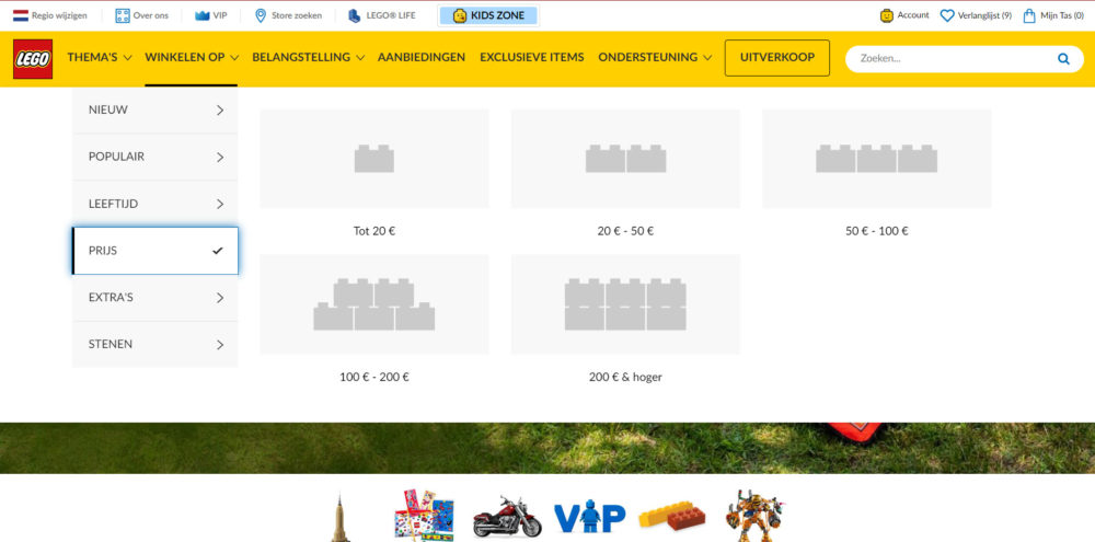 Nieuwe update LEGO Shop@Home