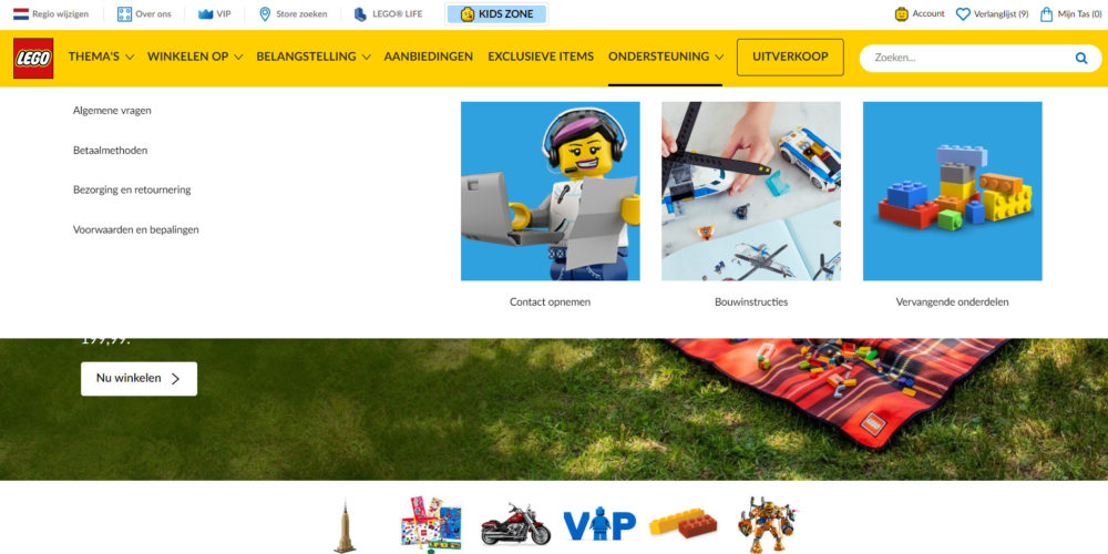 Nieuwe update LEGO Shop@Home