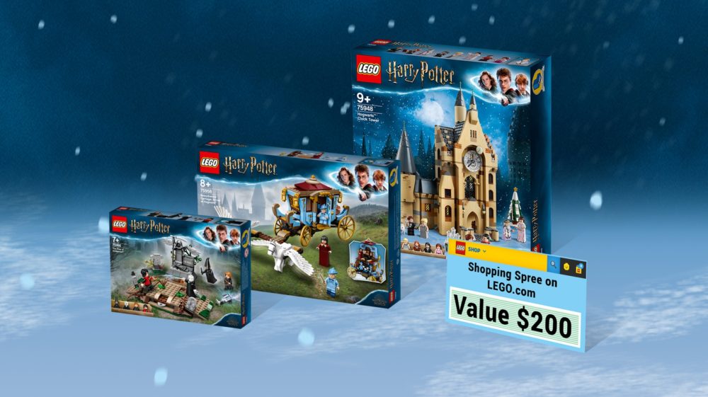 LEGO Harry Potter Holiday Scene