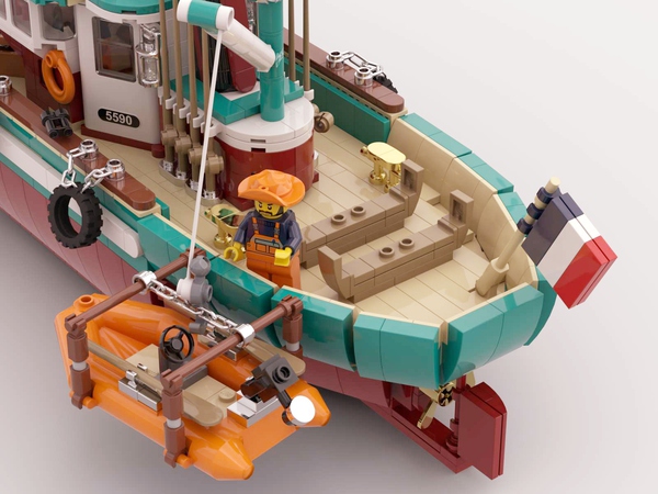 LEGO Ideas The Great Fishing Boat (5)