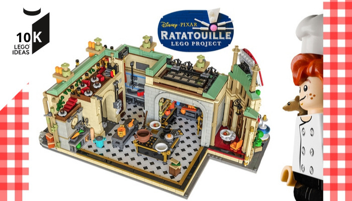 LEGO Ideas Ratatouille bereikt 10K supporters