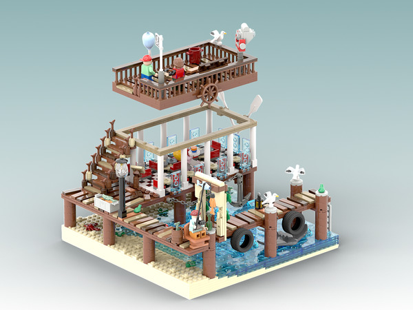 LEGO Ideas The Dock Restaurant